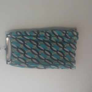 NWOT Size 22W Beautiful skirt Turquoise. Great condition.